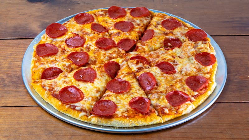 Pepperoni Supreme pizza loaded with pepperoni